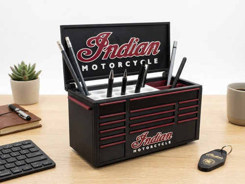 Indian motorcycle desk toolbox - motorcycle,