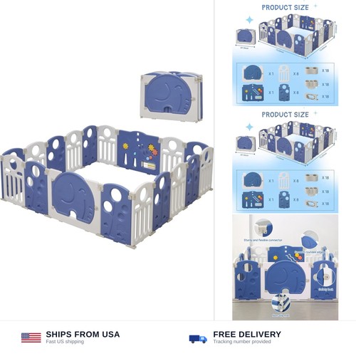 Baby playpen panel - playpen,, 18-panel
