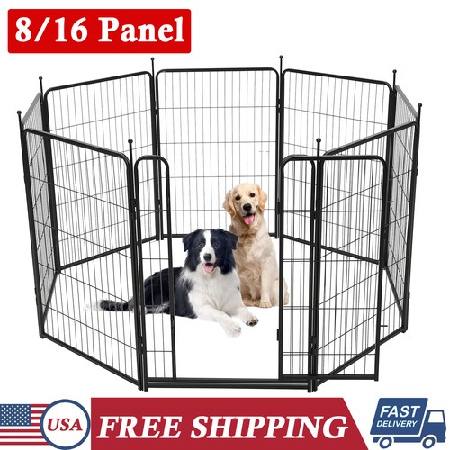Panel dog playpen - 8/16,
