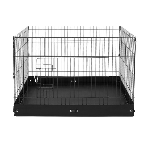 Dog playpen panels foldable - 4,