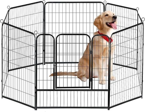 Metal dog pen 40 - dog, inch