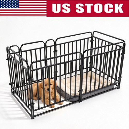 Panels metal dog playpen pet - playpen,